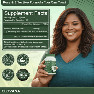 Vitalia Rhodiola Rosea Capsules