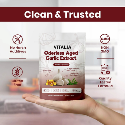 Vitalia Aged Garlic Extract Softgels