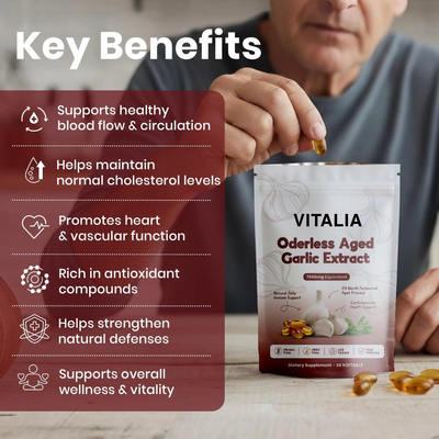 Vitalia Aged Garlic Extract Softgels
