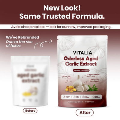 Vitalia Aged Garlic Extract Softgels