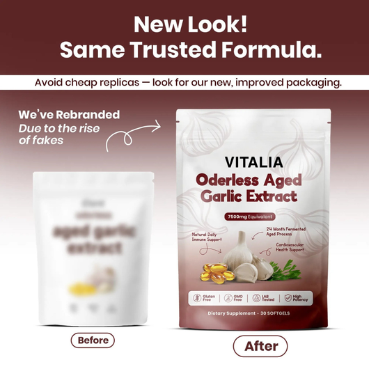 Vitalia Aged Garlic Extract Softgels