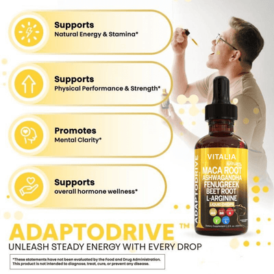 Vitalia Maca Root Ashwagandha Liquid Drops