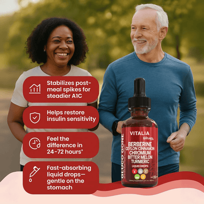 Vitalia Berberine Ceylon Cinnamon Liquid Drops